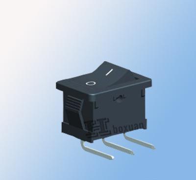 【ON-ON轉(zhuǎn)換方式二檔船形開關(guān)的翹板開關(guān)RS601A-102】價格_廠家_圖片 -